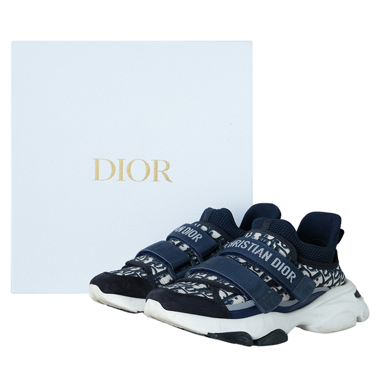 CHRISTIAN DIOR(USED)디올 D-WANDER 테크니컬 패브릭 스니커즈#38.5